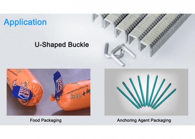 Ενιαία μεμονωμένη θερμολύβωση ταινίας για την παραγωγή κλιπ για λουκάνικα 2